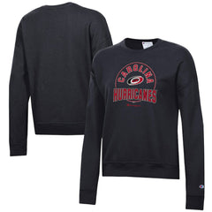 NHL Carolina Hurricanes Champion Women's Powerblend Pullover Sweatshirt - Black