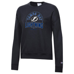 NHL Tampa Bay Lightning Champion Women's Powerblend Pullover Sweatshirt - Black
