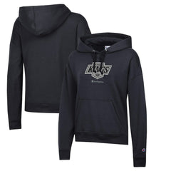 NHL Los Angeles Kings Champion Women's Powerblend Fleece Pullover Hoodie - Black