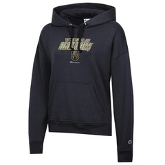 NHL Vegas Golden Knights Champion Women's Powerblend Fleece Pullover Hoodie - Black