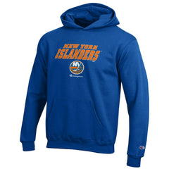 NHL New York Islanders Champion Youth Eco Powerblend Pullover Hoodie - Royal