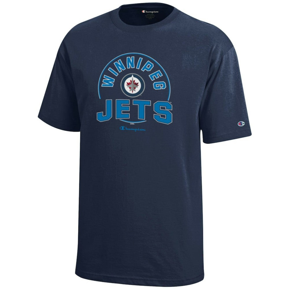 NHL Winnipeg Jets Champion Youth Jersey T-Shirt - Navy