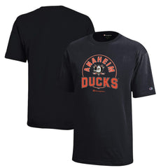 NHL Anaheim Ducks Champion Youth Jersey T-Shirt - Black