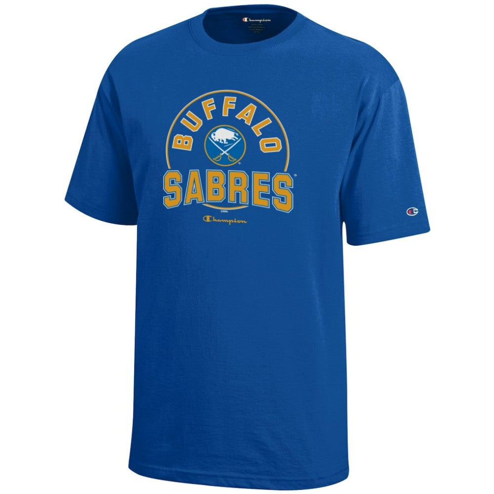 NHL Buffalo Sabres Champion Youth Jersey T-Shirt - Royal