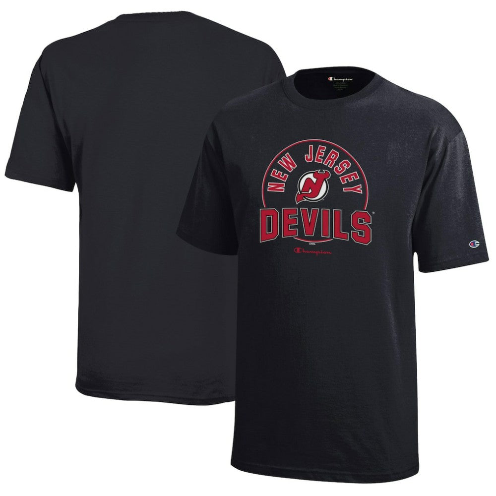 NHL New Jersey Devils Champion Youth Jersey T-Shirt - Black