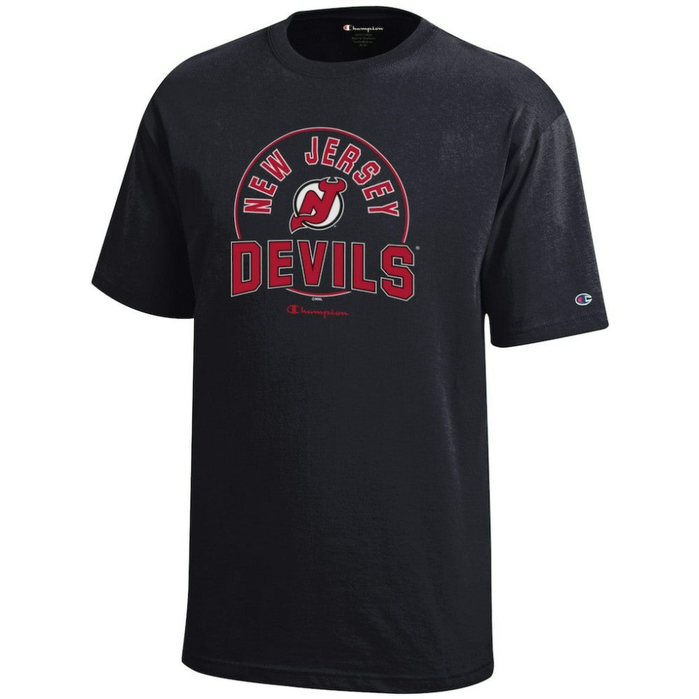 NHL New Jersey Devils Champion Youth Jersey T-Shirt - Black