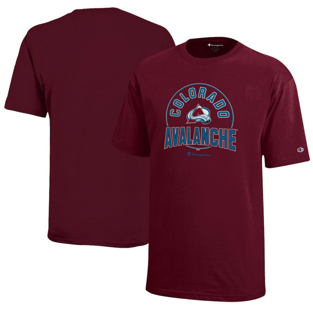 NHL Colorado Avalanche Champion Youth Jersey T-Shirt - Burgundy