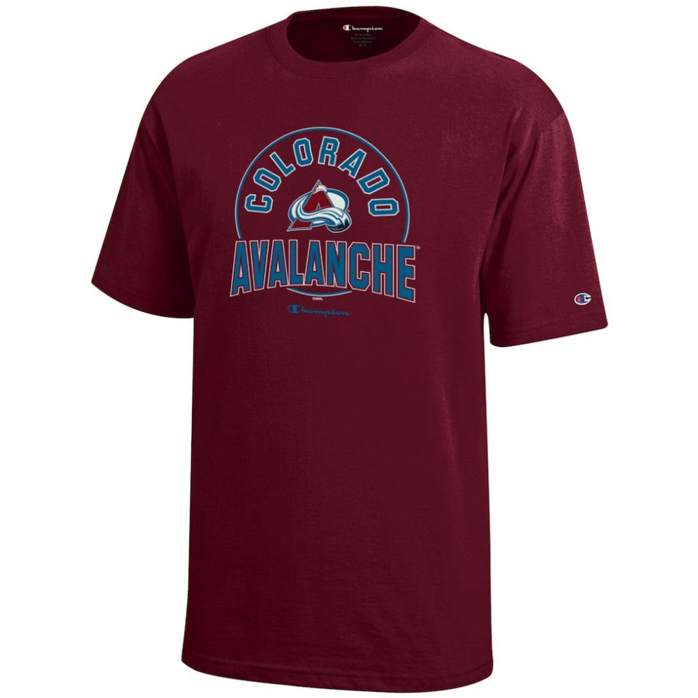 NHL Colorado Avalanche Champion Youth Jersey T-Shirt - Burgundy