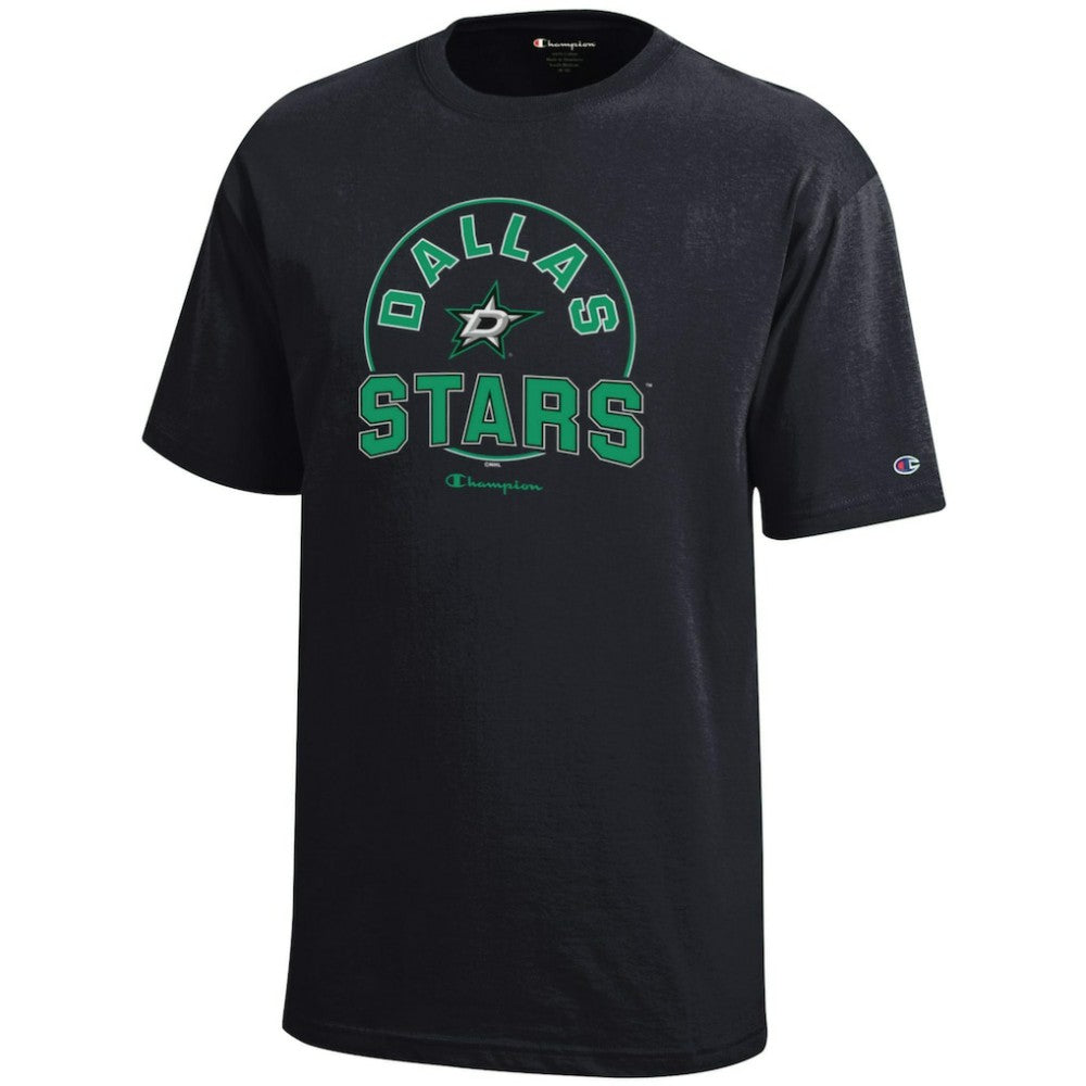 NHL Dallas Stars Champion Youth Jersey T-Shirt - Black