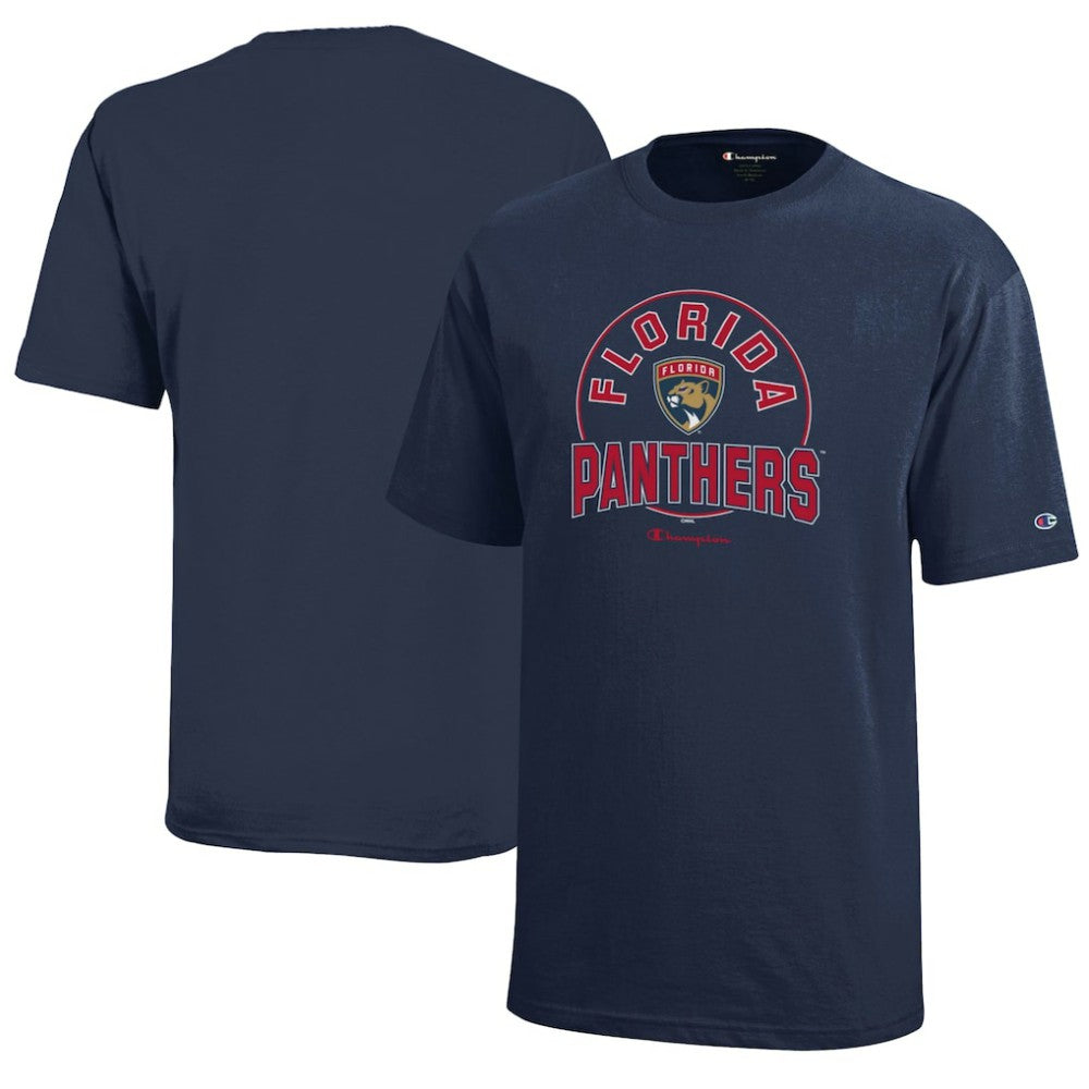 NHL Florida Panthers Champion Youth Jersey T-Shirt - Navy