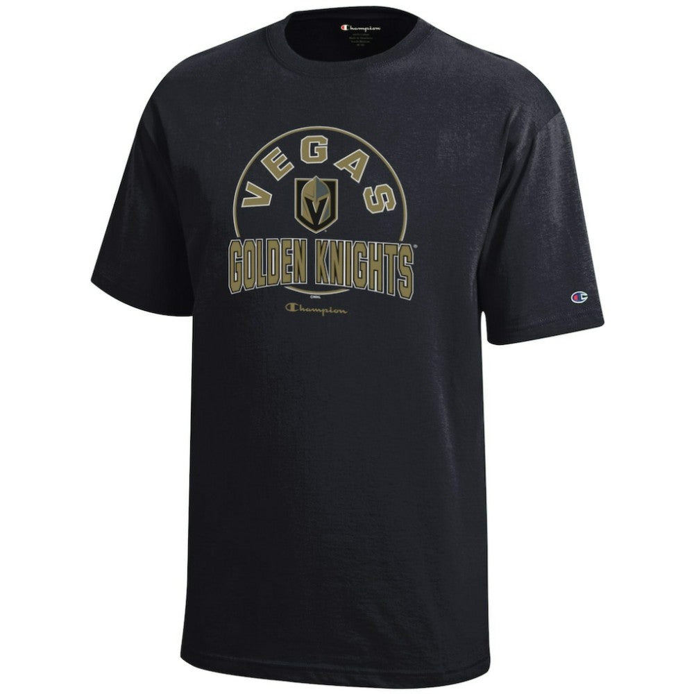 NHL Vegas Golden Knights Champion Youth Jersey T-Shirt - Black