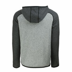 Detroit Lions Cutter & Buck Americana Mainsail Full-Zip Hooded Jacket Heather Gray/Heather Charcoal