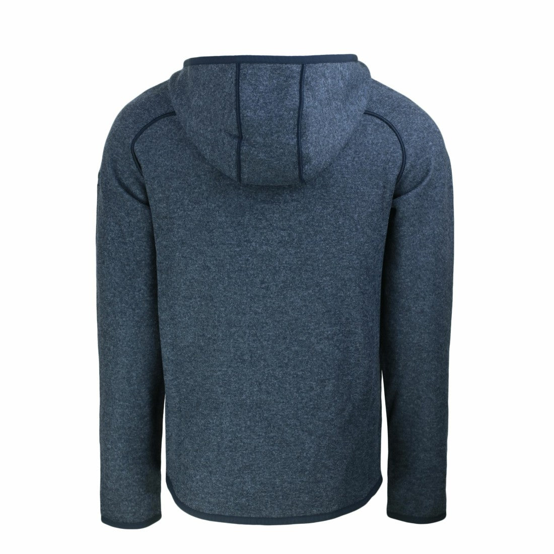 Green Bay Packers Cutter & Buck Americana Mainsail Full-Zip Hooded Jacket Heather Navy
