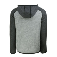 Minnesota Vikings Cutter & Buck Americana Mainsail Full-Zip Hooded Jacket Heather Gray/Heather Charcoal