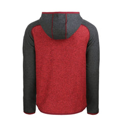 Seattle Seahawks Cutter & Buck Americana Mainsail Full-Zip Hooded Jacket Heather Red/Heather Charcoal