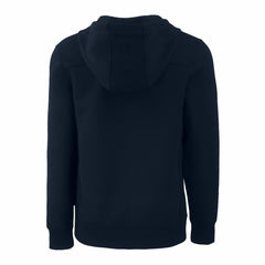 Detroit Lions Cutter & Buck Americana Roam Eco Half-Zip Recycled Pullover Hoodie Navy