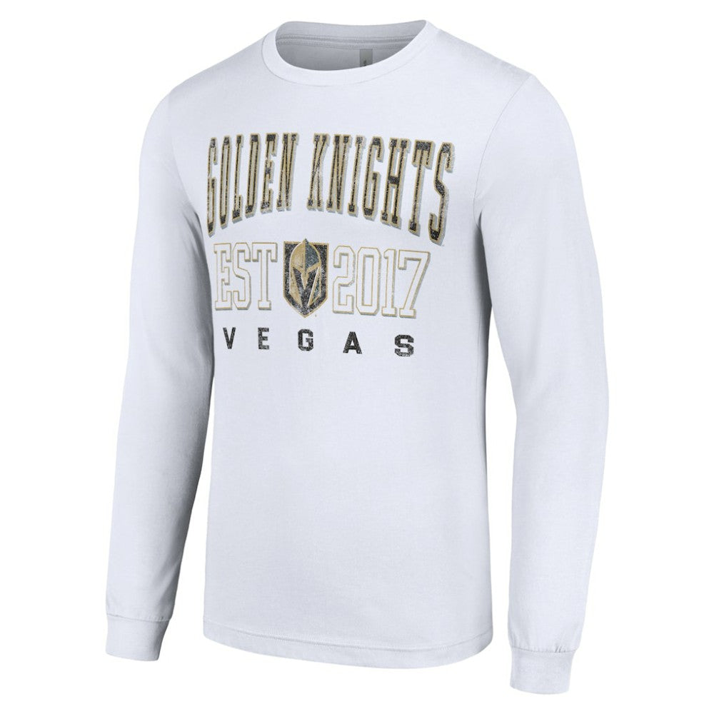 NHL Vegas Golden Knights Starter Logo Graphic Long Sleeve T-Shirt - White