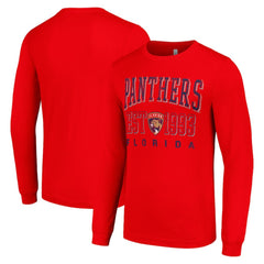 NHL Florida Panthers Starter Logo Graphic Long Sleeve T-Shirt - Red