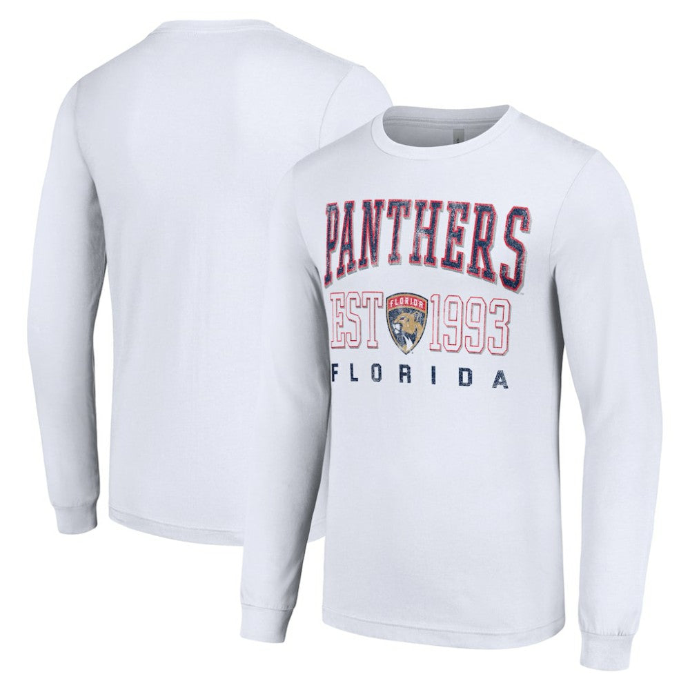 NHL Florida Panthers Starter Logo Graphic Long Sleeve T-Shirt - White
