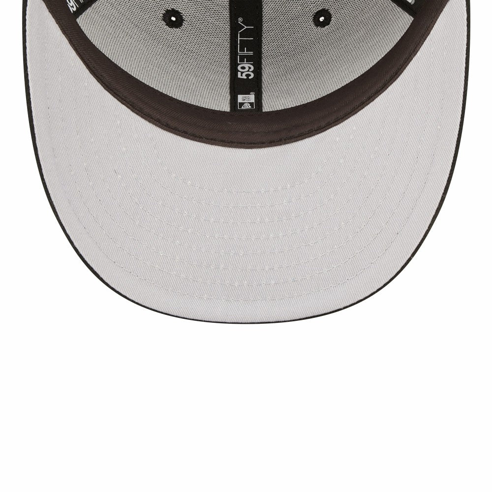 Miami Marlins New Era Low Profile 59FIFTY Fitted Hat - Black Hats