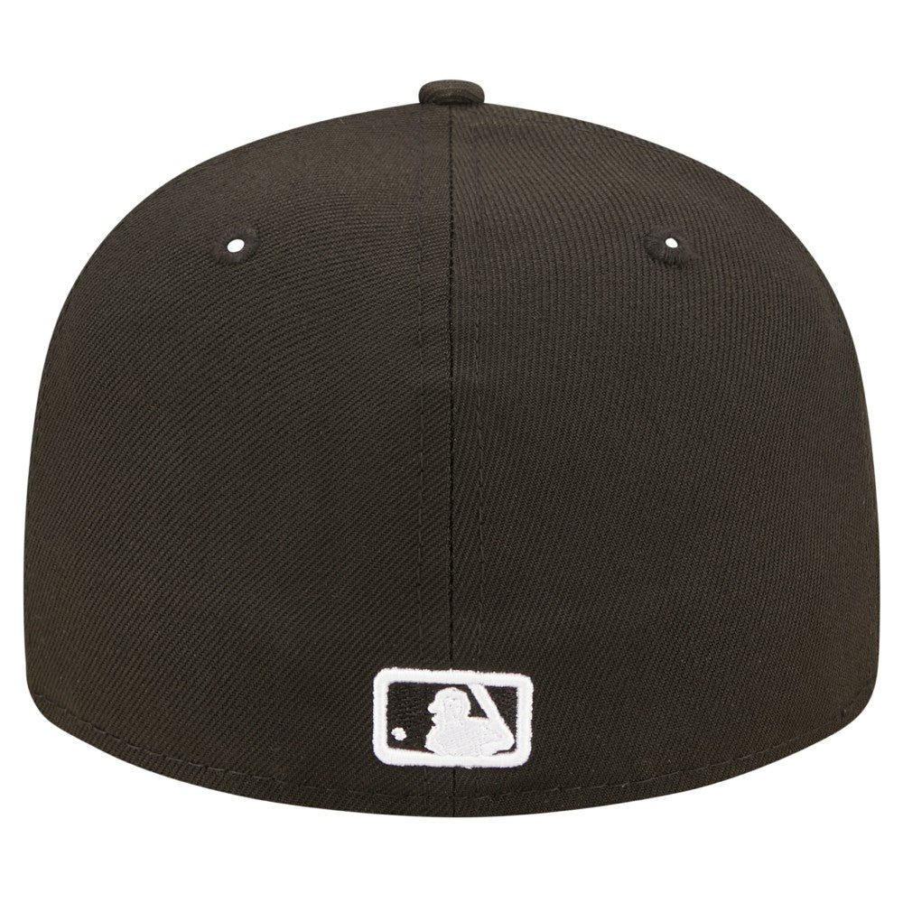 Milwaukee Brewers New Era Low Profile 59FIFTY Fitted Hat - Black Hats