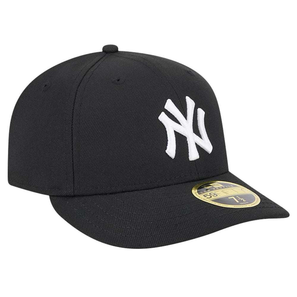 New York Yankees New Era Low Profile 59FIFTY Fitted Hat - Black Hats