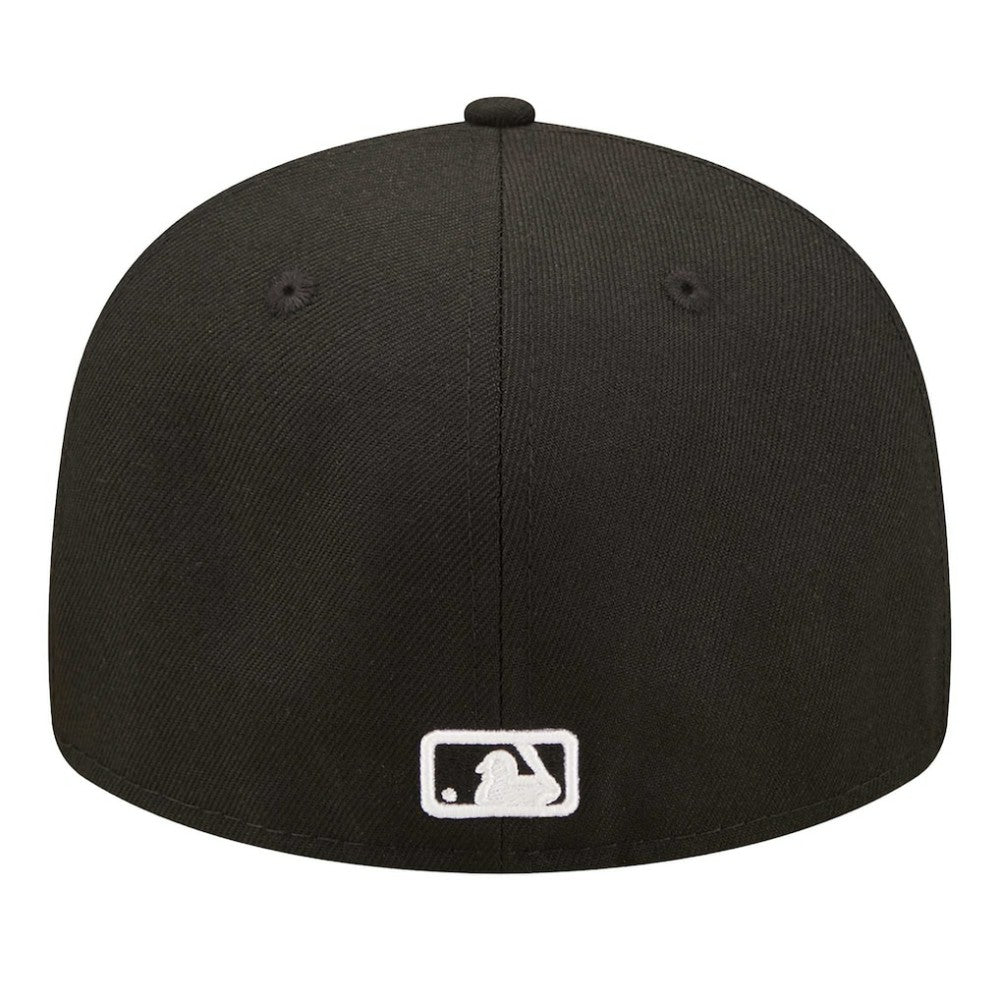 Chicago Cubs New Era Low Profile 59FIFTY Fitted Hat - Black Hats