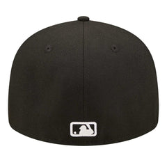 Chicago Cubs New Era Low Profile 59FIFTY Fitted Hat - Black Hats