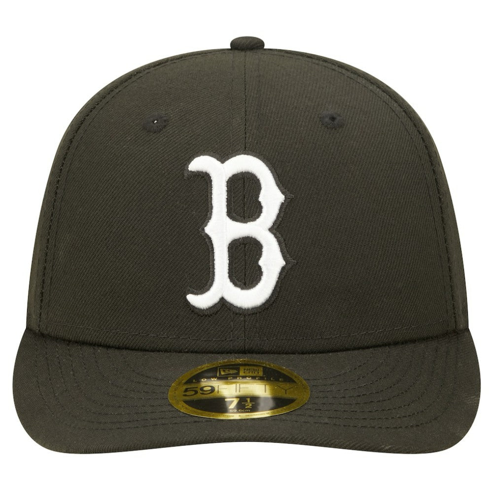 Boston Red Sox New Era Low Profile 59FIFTY Fitted Hat - Black Hats