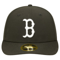 Boston Red Sox New Era Low Profile 59FIFTY Fitted Hat - Black Hats