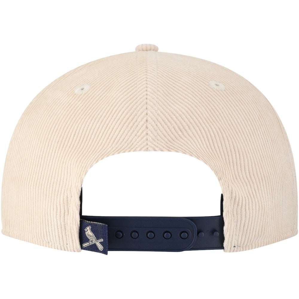 St. Louis Cardinals New Era Summer Essential Golfer Snapback Hat - Khaki Hats