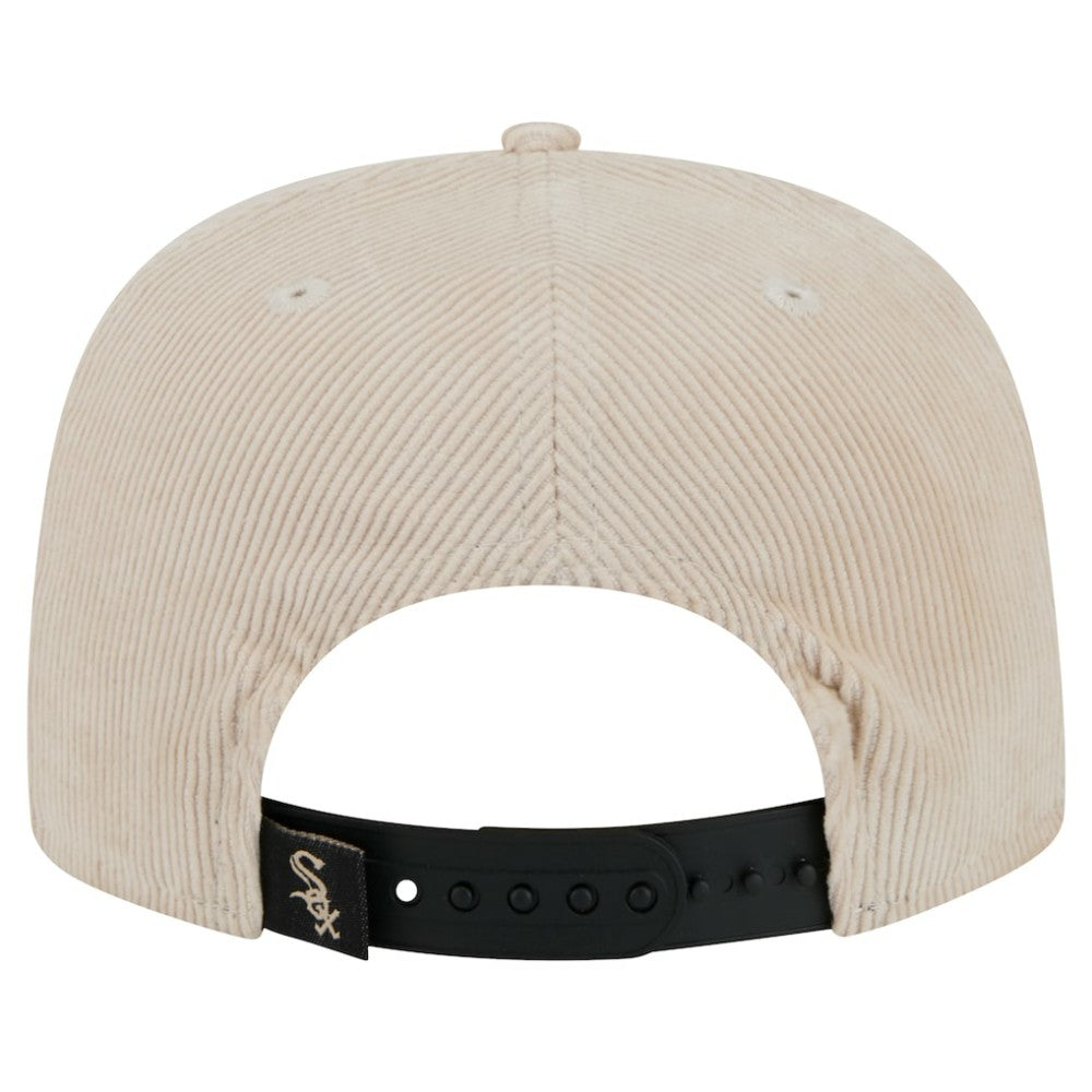Chicago White Sox New Era Summer Essential Golfer Snapback Hat - Khaki Hats