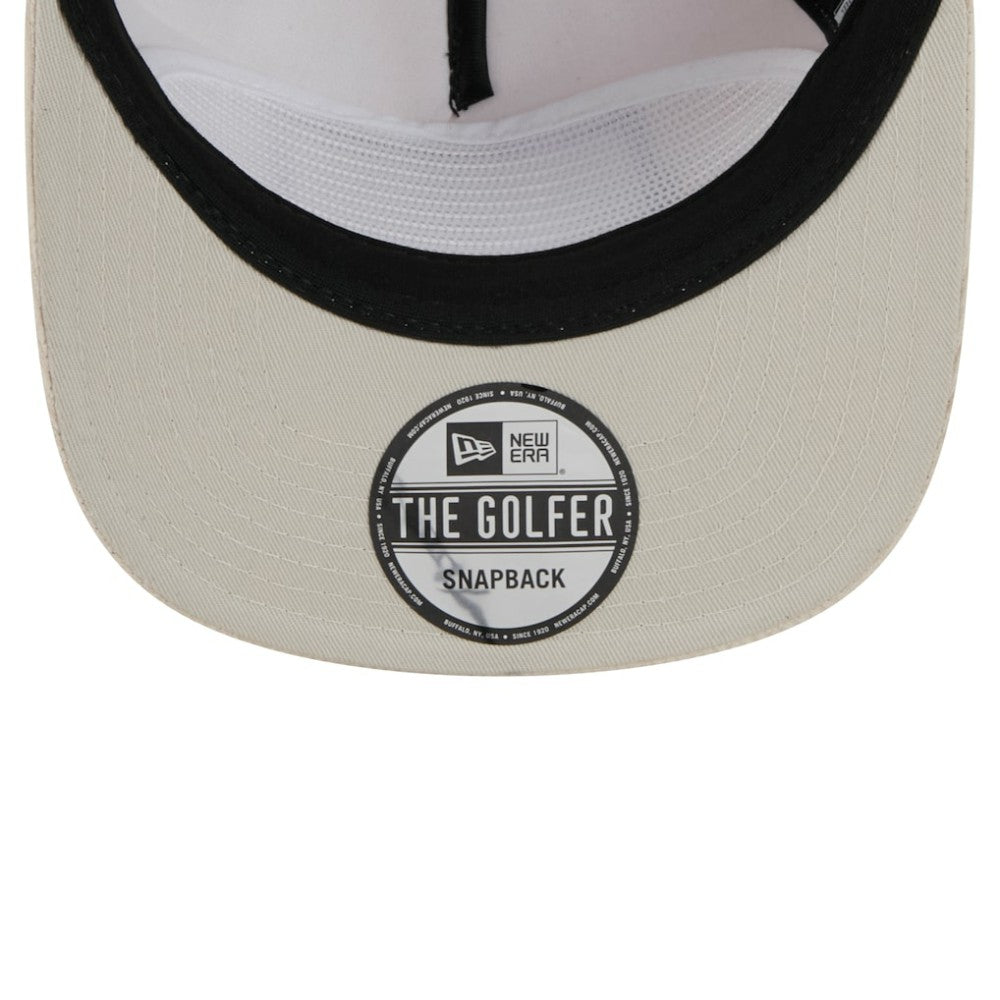 Chicago White Sox New Era Summer Essential Golfer Snapback Hat - Khaki Hats