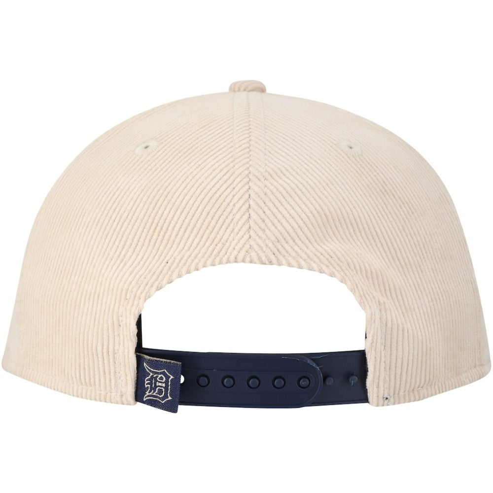Detroit Tigers New Era Summer Essential Golfer Snapback Hat - Khaki Hats