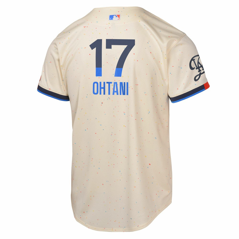 Shohei Ohtani Los Angeles Dodgers Nike Youth 2024 City Connect Limited Player Jersey - Cream Jerseys