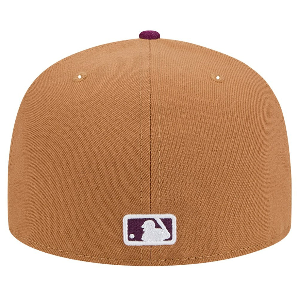Chicago White Sox New Era Two-Tone Color Pack 59FIFTY Fitted Hat - Brown/Purple Hats