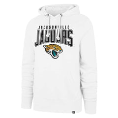 Jacksonville Jaguars '47 Elements Arch Headline Pullover Hoodie White
