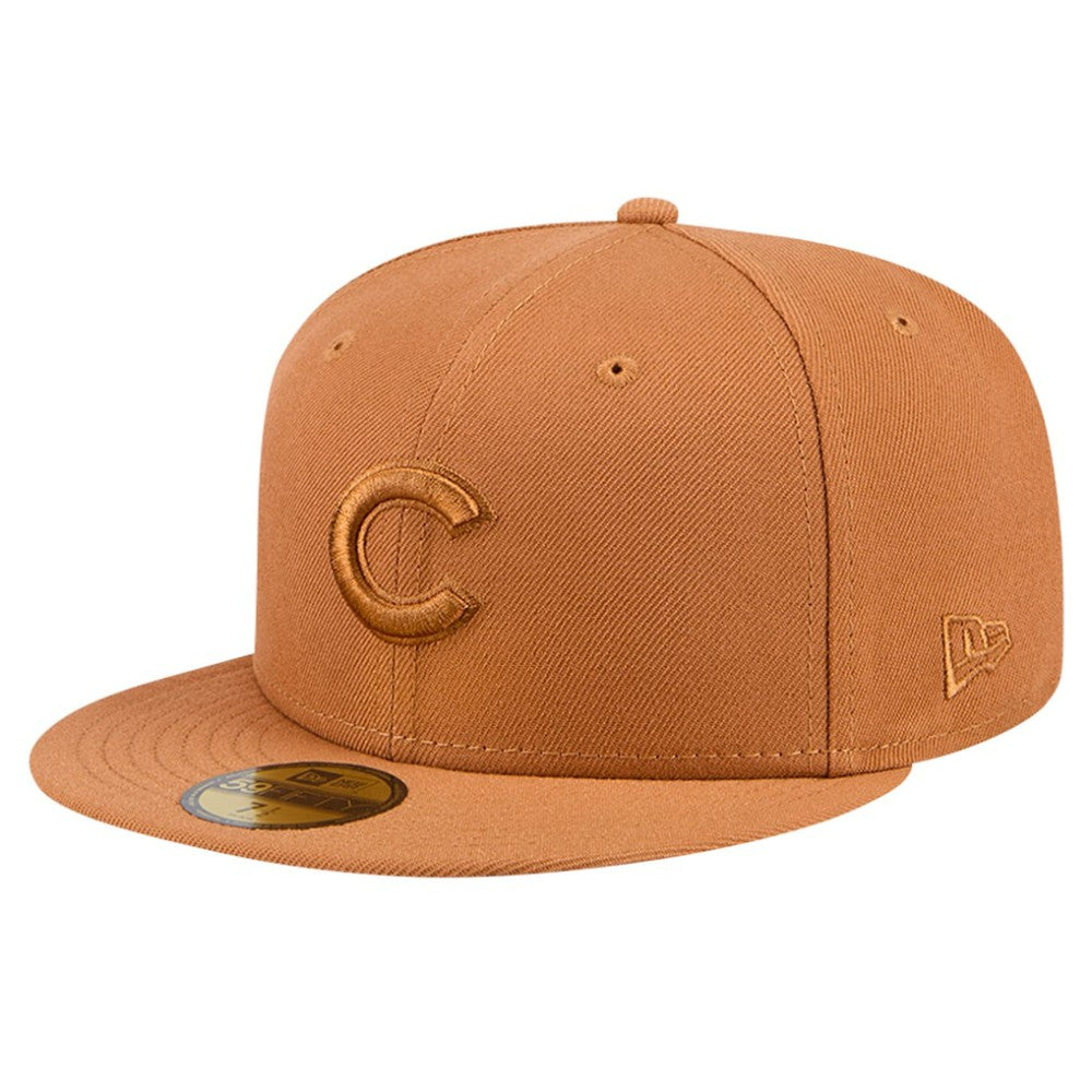 Chicago Cubs New Era Color Pack 59FIFTY Fitted Hat - Brown Hats