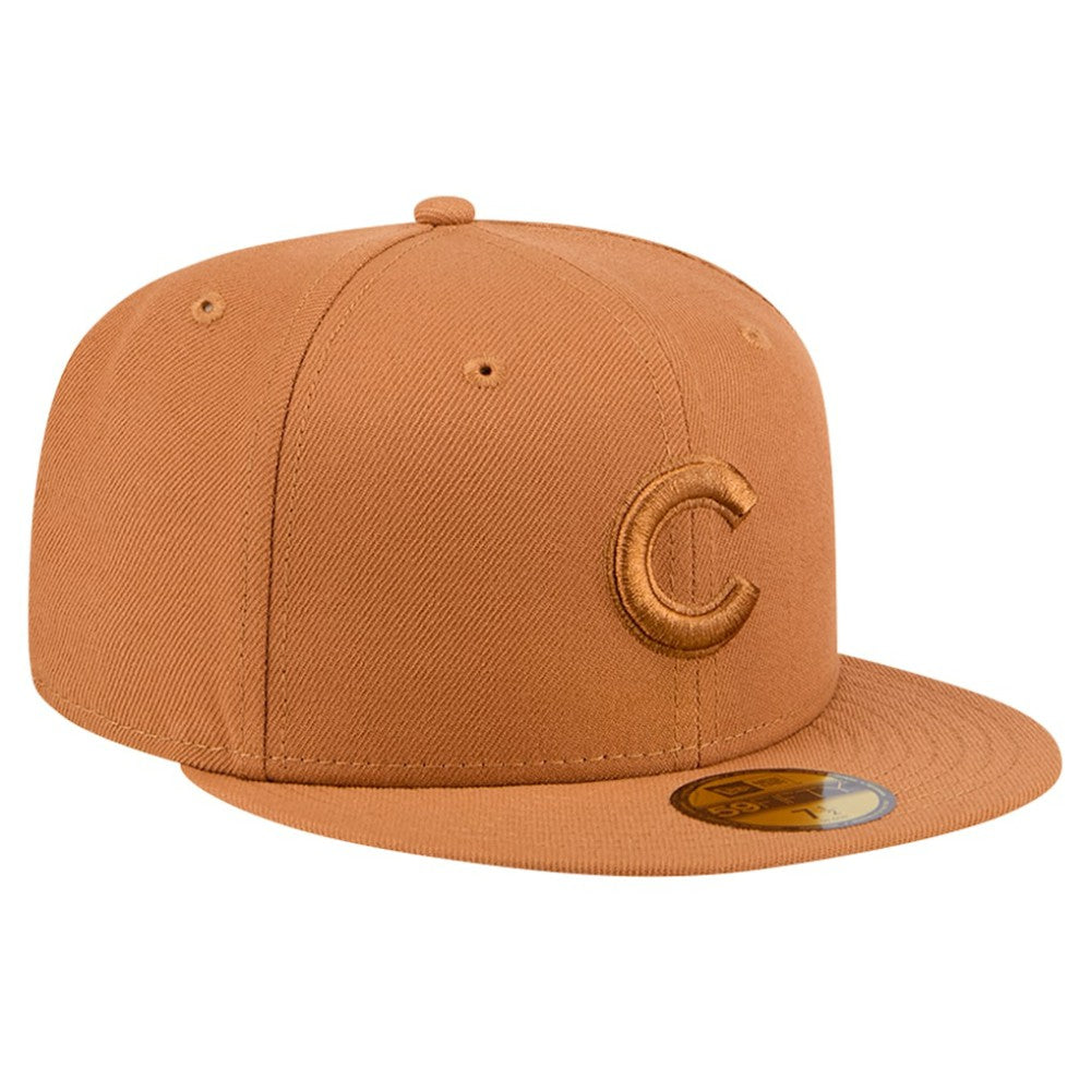 Chicago Cubs New Era Color Pack 59FIFTY Fitted Hat - Brown Hats