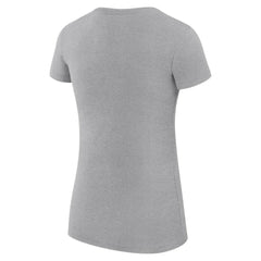 Boston Celtics G-III 4Her by Carl Banks Women's Super-Slim Fit Lightweight Large City Logo T-Shirt Heather Gray