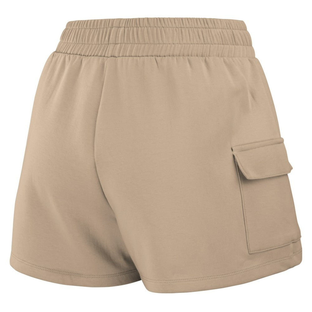 Chicago Cubs WEAR by Erin Andrews Women's Shorts - Tan Shorts