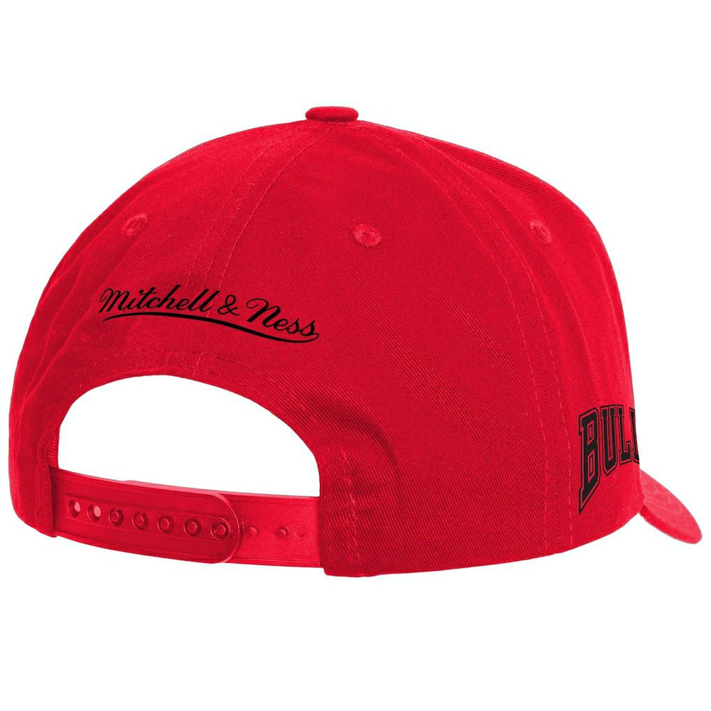 Chicago Bulls Fire Red Pro Crown Snapback Hat Red