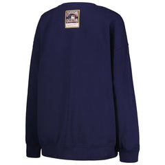 Houston Astros Mitchell & Ness Women's Cooperstown Collection Logo Pullover Sweatshirt - Navy Pullover