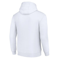 Minnesota Vikings Starter Unisex Throwback Logo Pullover Hoodie White