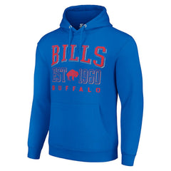 Buffalo Bills Starter Unisex Throwback Logo Pullover Hoodie Royal