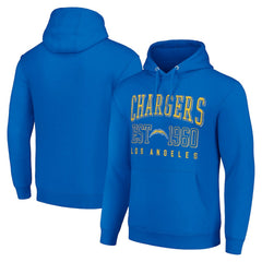 Los Angeles Chargers Starter Unisex Throwback Logo Pullover Hoodie Royal