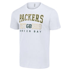 Green Bay Packers Starter Throwback Logo T-Shirt White