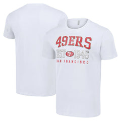 San Francisco 49ers Starter Throwback Logo T-Shirt White