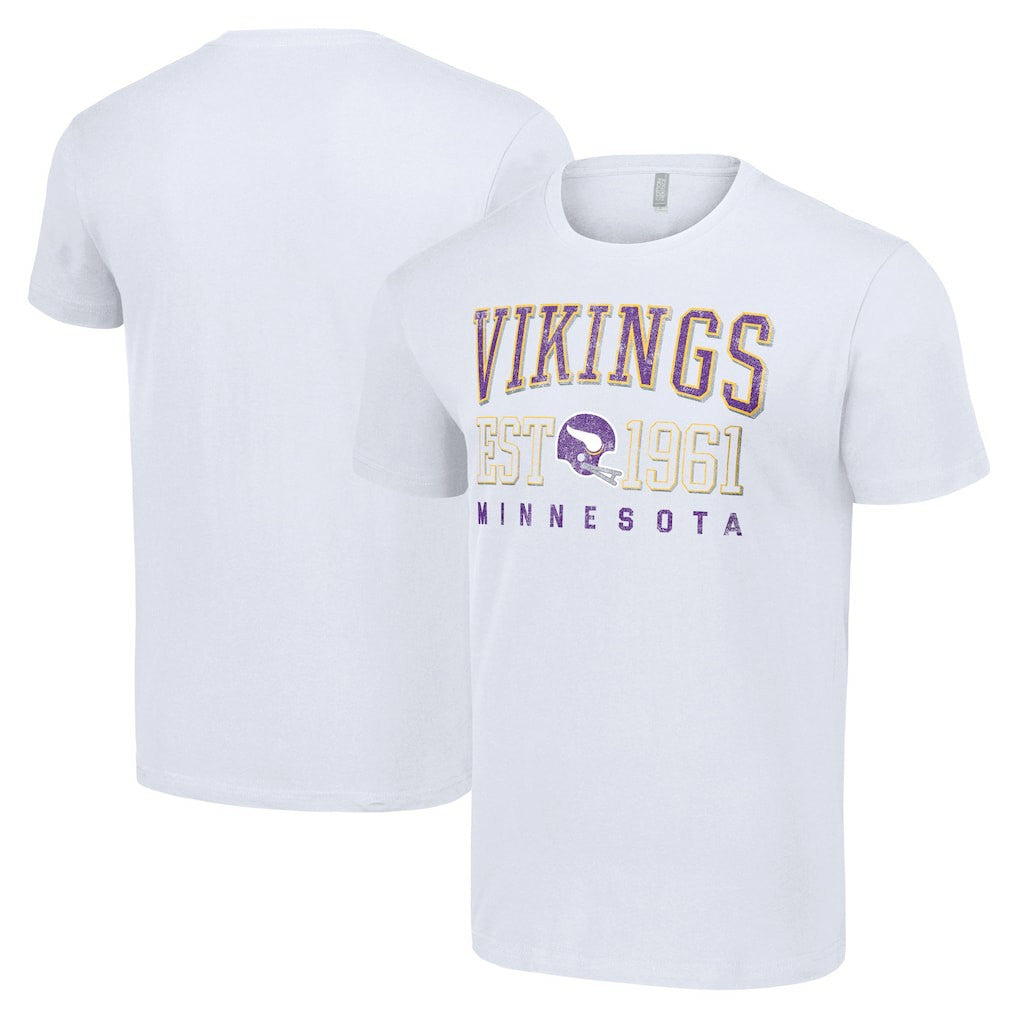 Minnesota Vikings Starter Throwback Logo T-Shirt White