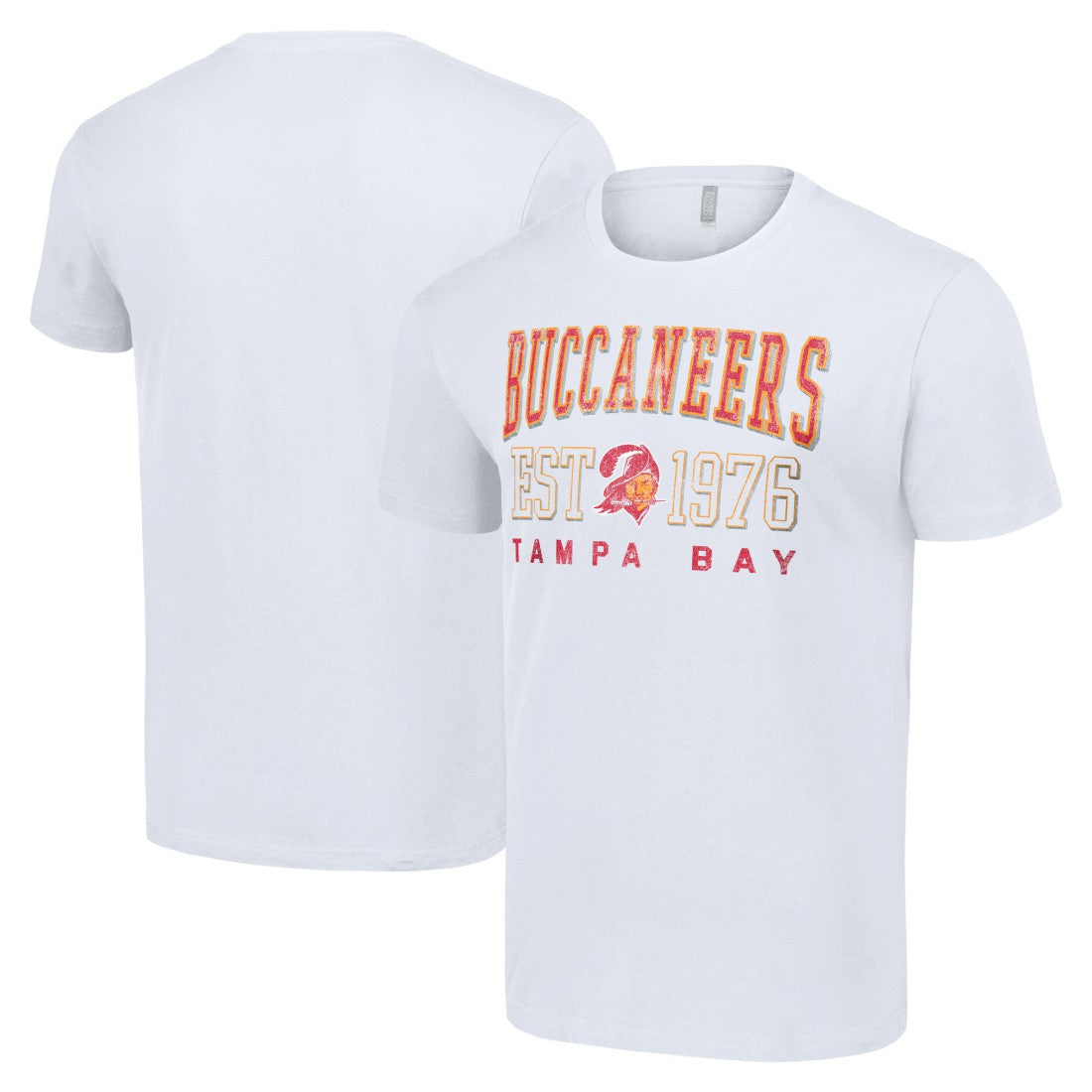 Tampa Bay Buccaneers Starter Throwback Logo T-Shirt White